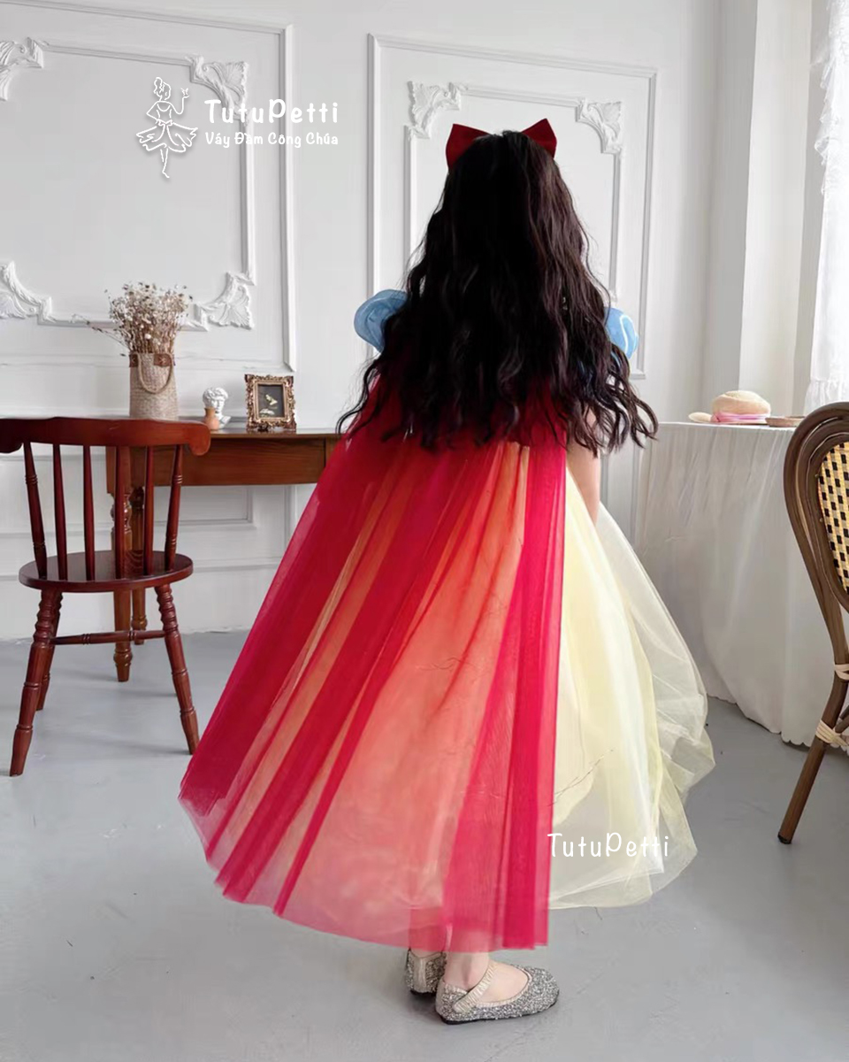 Váy công chúa bạch tuyết cho bé gái | Trang Phục Biểu Diễn Ấn Tượng