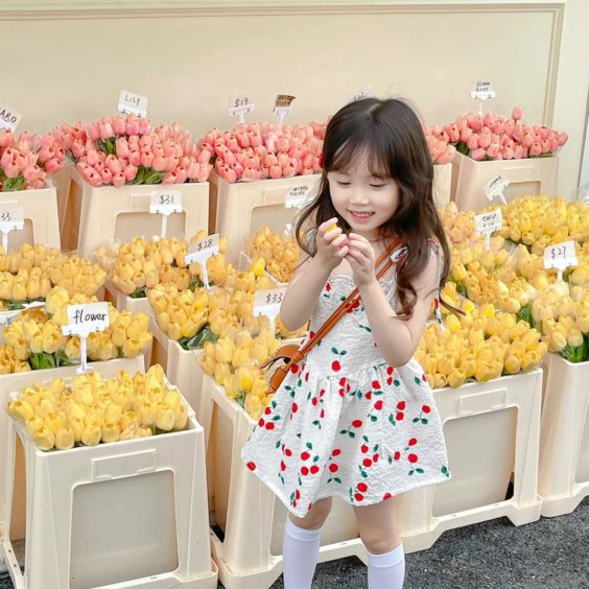 Mẫu Đầm 2 Dây Cho Bé Gái