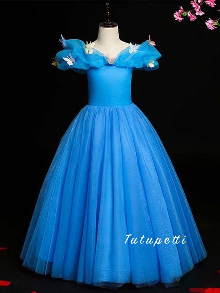 Đầm Cinderella Xanh Lộng Lẫy