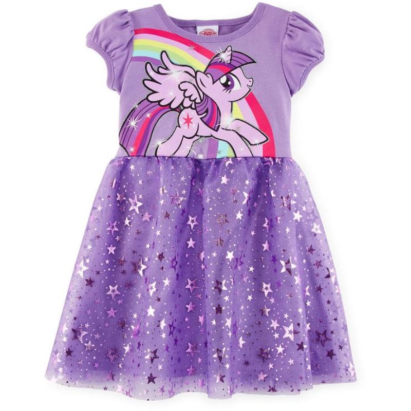 Đầm Ngựa Pony Cho Bé Gái