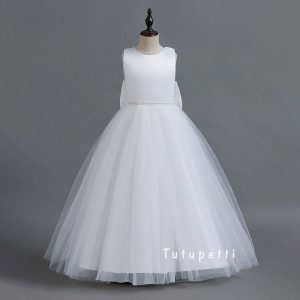 Đầm Trắng Xinh Dáng Dài Sang Trọng