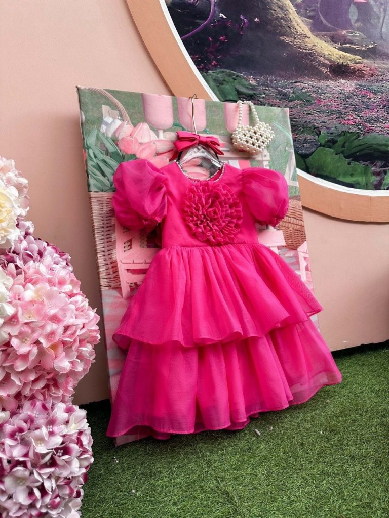 MQATZ Đầm Bông Cho Trẻ Em Hoa Lớn Mùa Hè Dành Cho Bé Gái Trang Phục