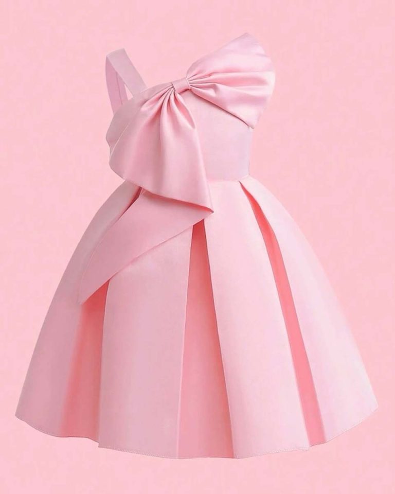 váy dự tiệc hồng Pastel cho bé gái 2-12 tuổi