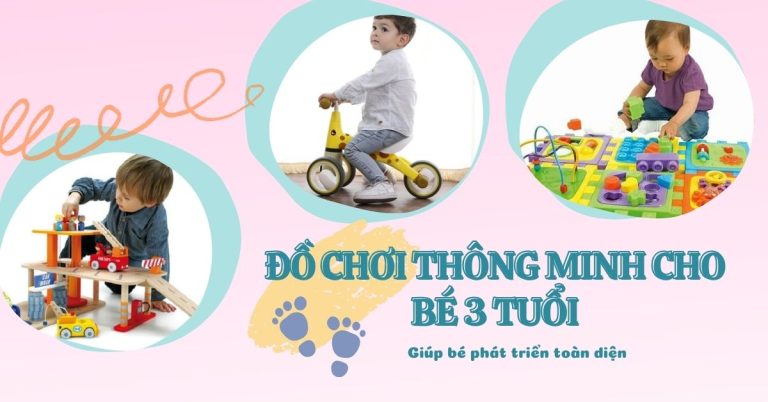  chơi thông minh cho bé 3 tuổi