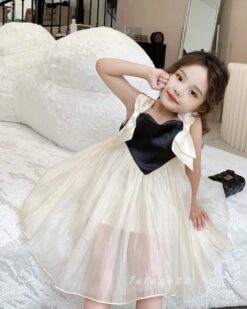 Đầm Tiểu Thư Nơ Vai Dễ Thương 9 Đầm Tiểu Thư Nơ Vai Dễ Thương