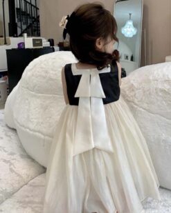 Đầm Tiểu Thư Nơ Vai Dễ Thương 10 Đầm Tiểu Thư Nơ Vai Dễ Thương
