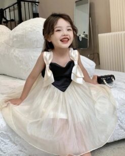 Đầm Tiểu Thư Nơ Vai Dễ Thương 11 Đầm Tiểu Thư Nơ Vai Dễ Thương