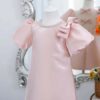 Đầm Tiểu Thư Suông Nơ Hồng 17 Đầm Tiểu Thư Suông Nơ Hồng
