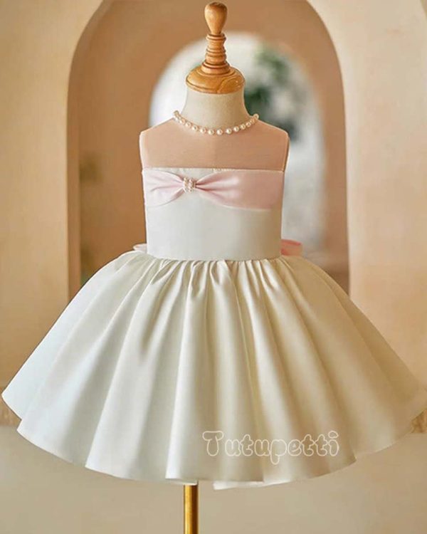 Đầm Công Chúa nơ hồng tinh tế