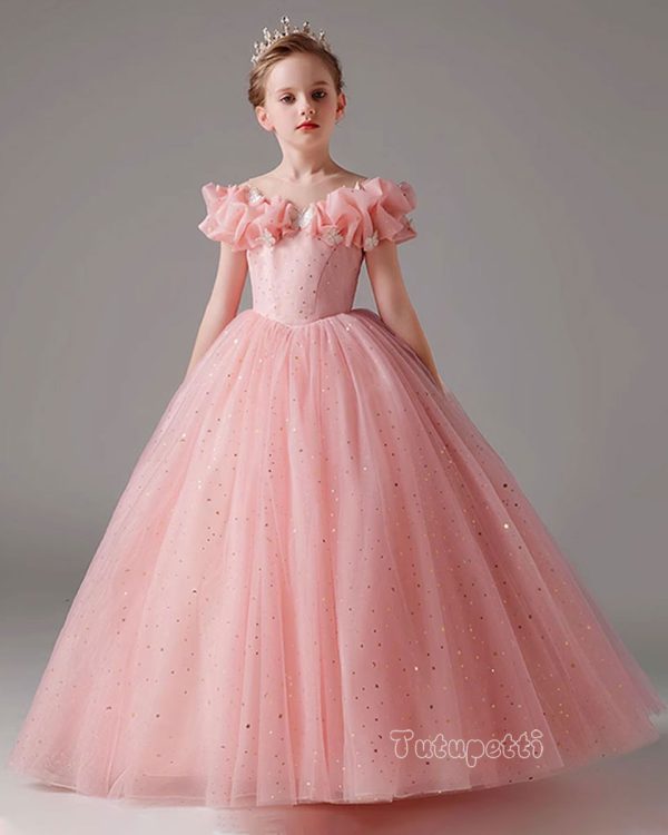vay dam cong chua cinderella mau hong 2024 2