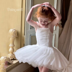 Váy Múa Ballet Điệu Đà Cho Bé
