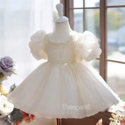 Đầm Công Chúa Cao Cấp Trắng