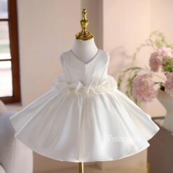 Đầm Hàn Quốc Bèo Trắng