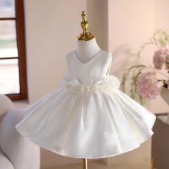 Đầm Hàn Quốc Bèo Trắng 7 p25 113 trang beo 449k nghieng