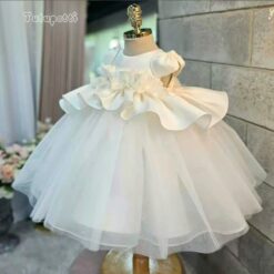Đầm Hàn Quốc Bèo Trắng