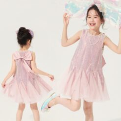 Đầm Tiểu Thư Hồng Kim Sa Tiên Cá