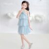 Đầm Tiểu Thư Yếm Xanh 6 p25 38 xanh yem tang nhe nhang 329k