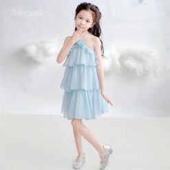 Đầm Tiểu Thư Yếm Xanh