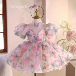 Đầm Xinh Hoa Nhiều Màu