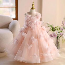 Đầm Dạ Hội Đính Hoa Lộng Lẫy