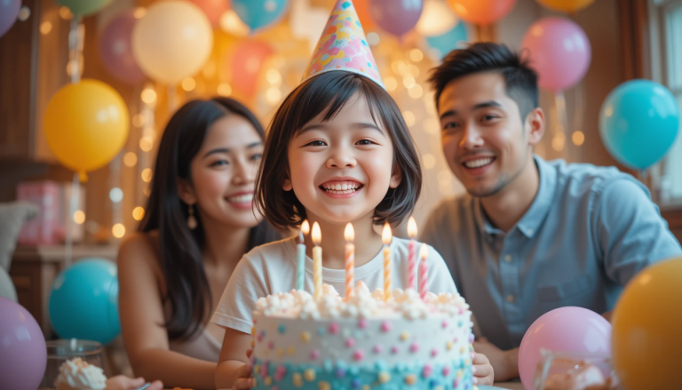 tiệc sinh nhật niềm vui