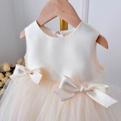 Váy Công Chúa TutuPetti Voan Kem Nơ Xinh 7 Copy of party girl dress 06 18