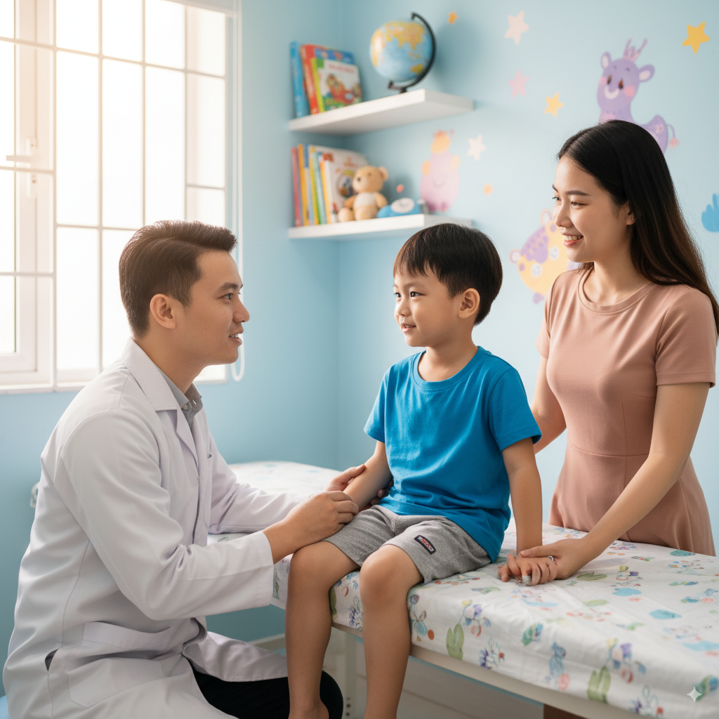 Đưa trẻ hiếu động đi khám khi có dấu hiệu bất thường