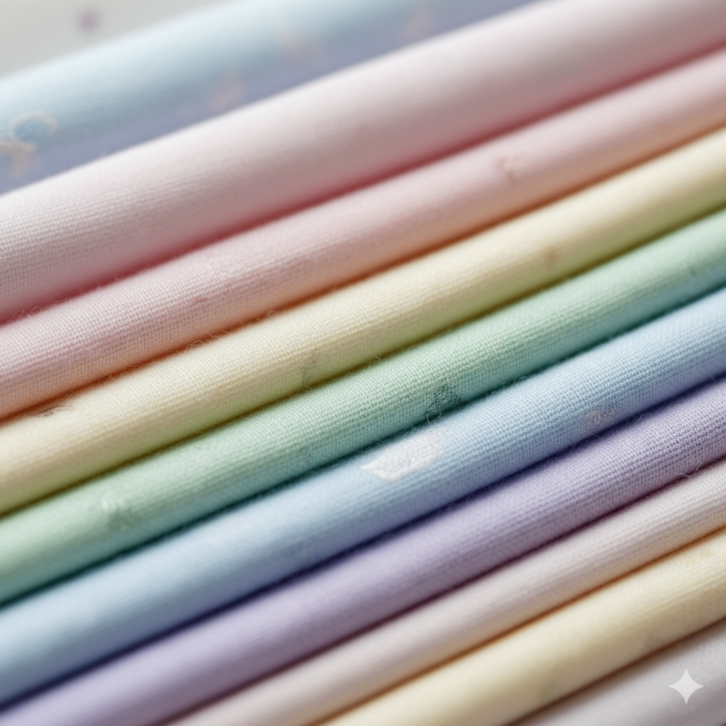 Chất liệu cotton an toàn cho làn da nhạy cảm