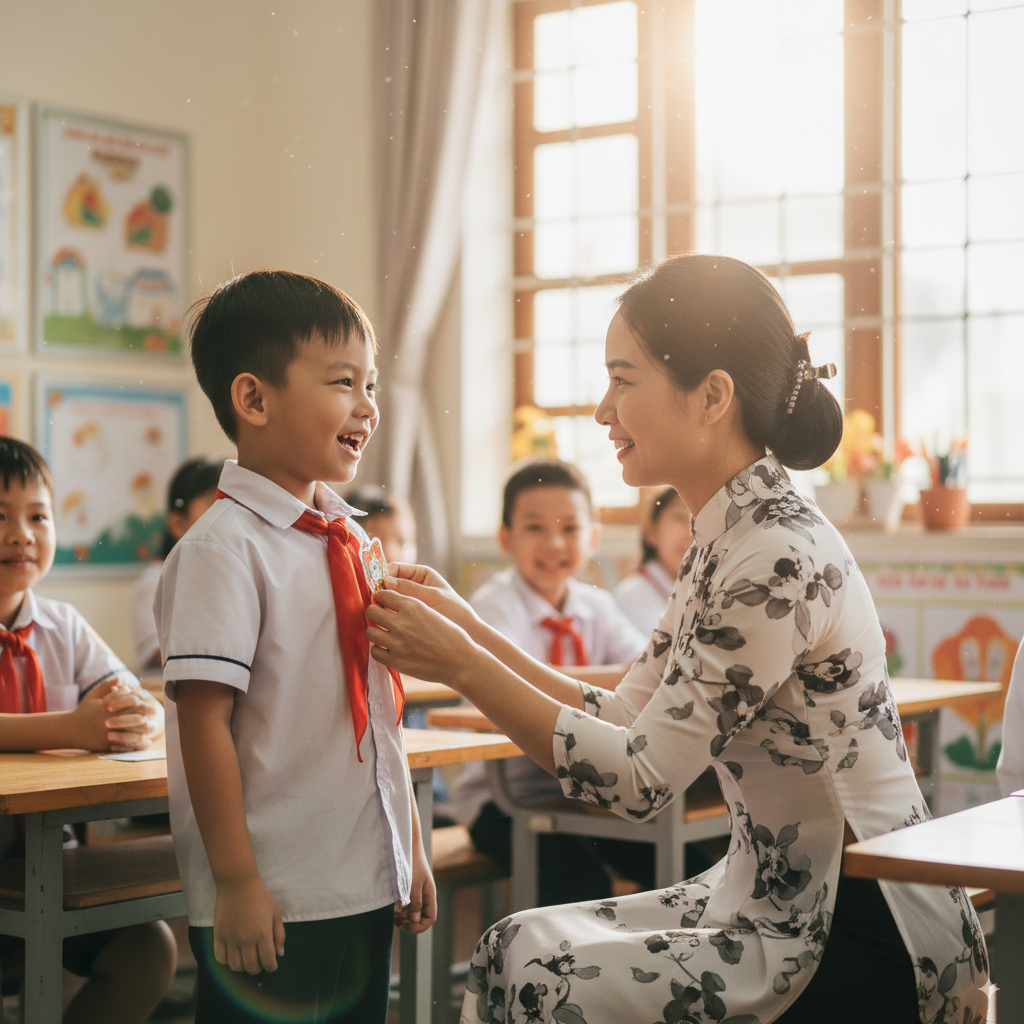 “Một lời khen khích lệ, con sẽ nhớ mãi.”