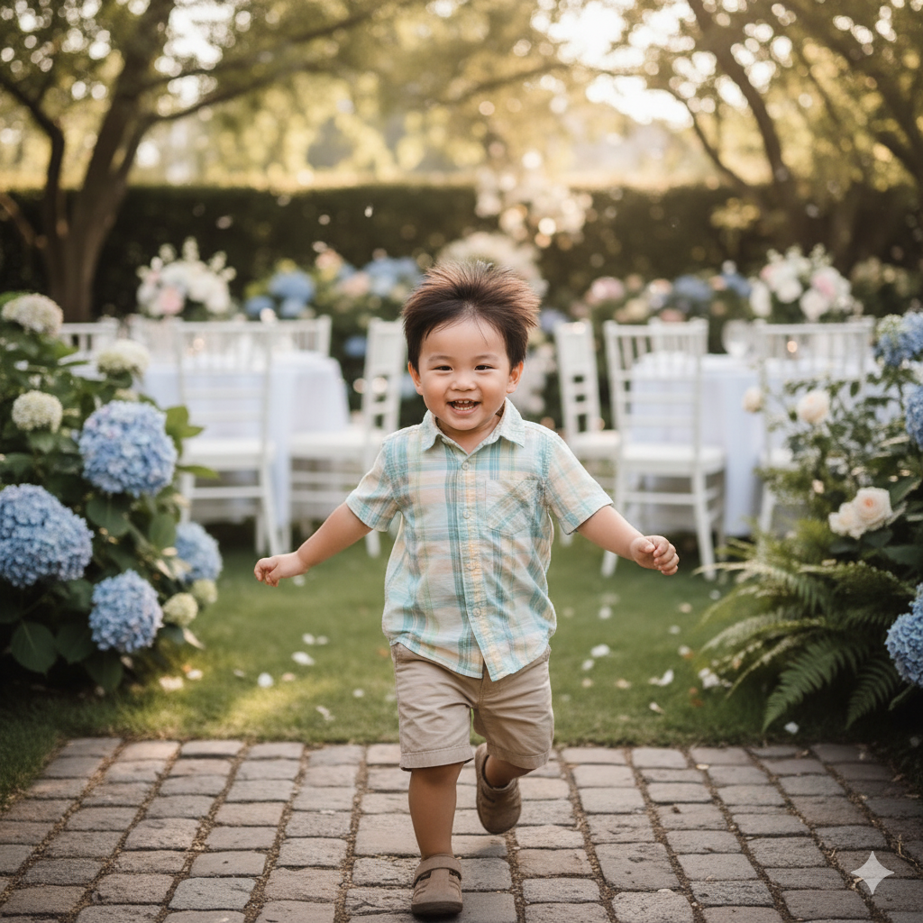 Vừa gọn gàng, vừa năng động trong ngày tiệc
