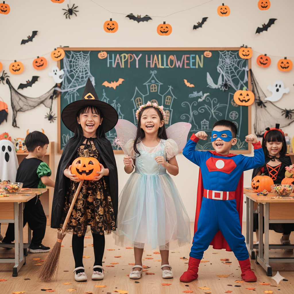 Địa chỉ mua đồ Halloween 2025 cho bé