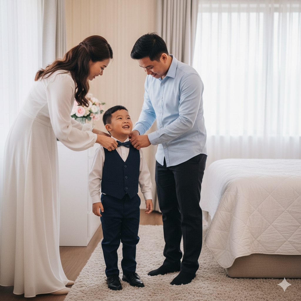 Trang phục đẹp giúp bé tự tin và thoải mái vui chơi