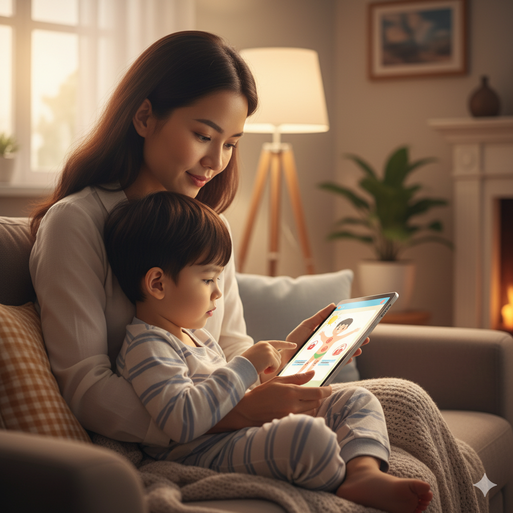 Hình ảnh trực quan giúp trẻ dễ hiểu và nhớ lâu hơn