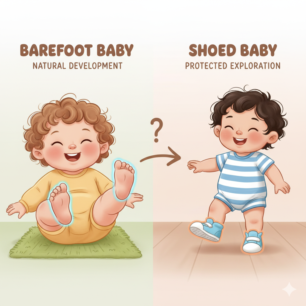 “Chọn size dựa trên số đo bàn chân, không chỉ theo tuổi.”