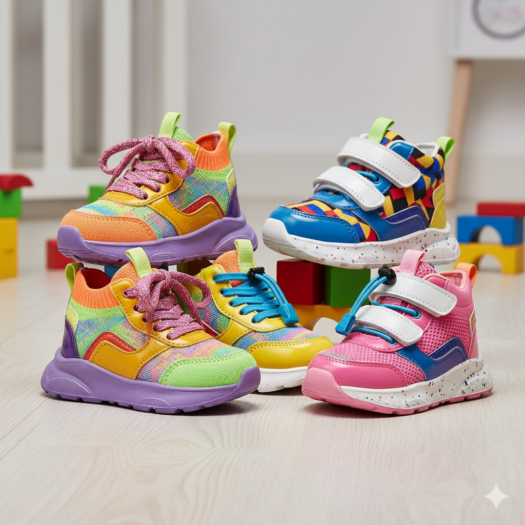 Sneaker mini – thời trang, cá tính cho bé yêu