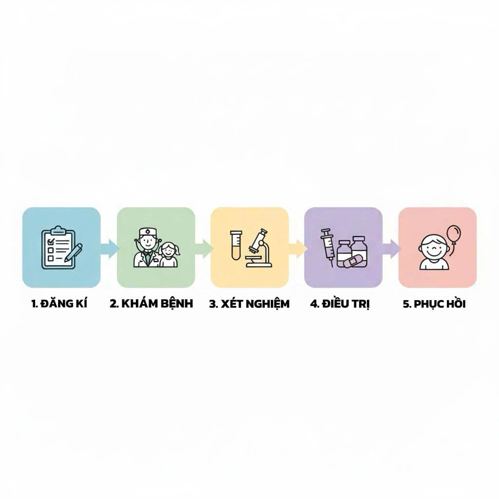  Khám hô hấp tại Nhi đồng 315 diễn ra nhanh chóng, rõ ràng