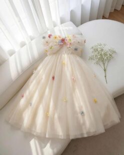 Đầm Công Chúa Hoa Xuân Pastel