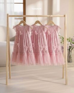 Đầm Công Chúa Kim Sa Hồng Xinh Xắn Cho Bé Gái 8 726495300 1393589269486989 812798370958291122 n
